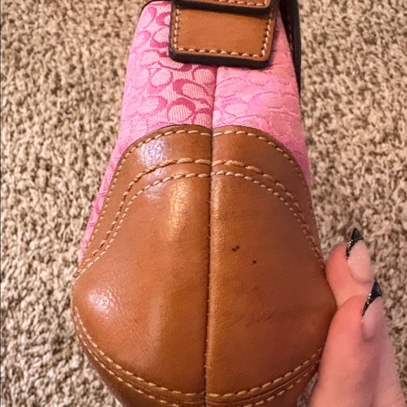 Coach SoHo Pink Shoulder Bag Large - Picture 5 of 15